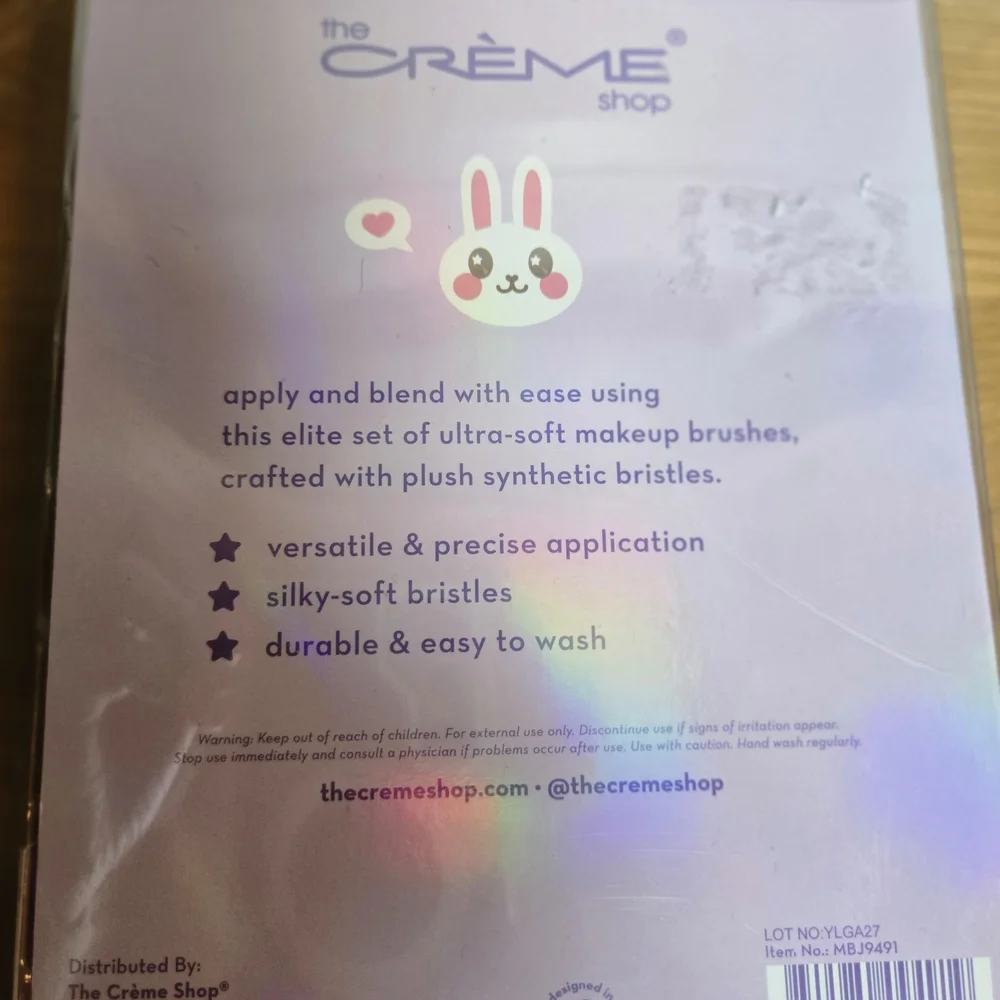 The Crème Shop Dreamy Makeup Brushes Set